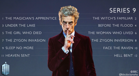 Doctor Who: Títulos de los episodios de la 9ª Temporada