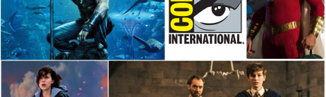 Comic-Con 2018: Tráilers de Glass, Aquaman, Shazam!, Godzilla King of the Monsters y Animales Fantásticos Los Crímenes de Grindelwald